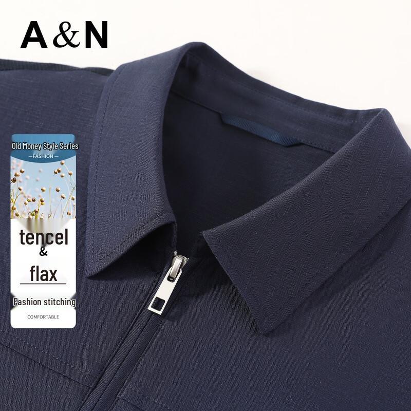 Antonio Men s Linen Tencel Blend Old Money Style Casual Business Jacket 2XL