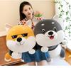 Large Soft Husky Plush Dog Pillow - Comforting Doll for Kids