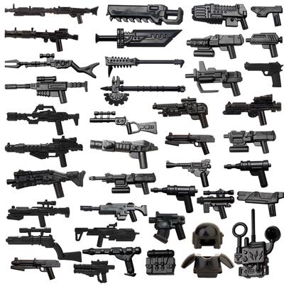 Medieval Military War Weapons Building Blocks Movie Figure Accessories Gun Ax Helmet Hat Backpack Armor Vest Mini Toy Gift K024