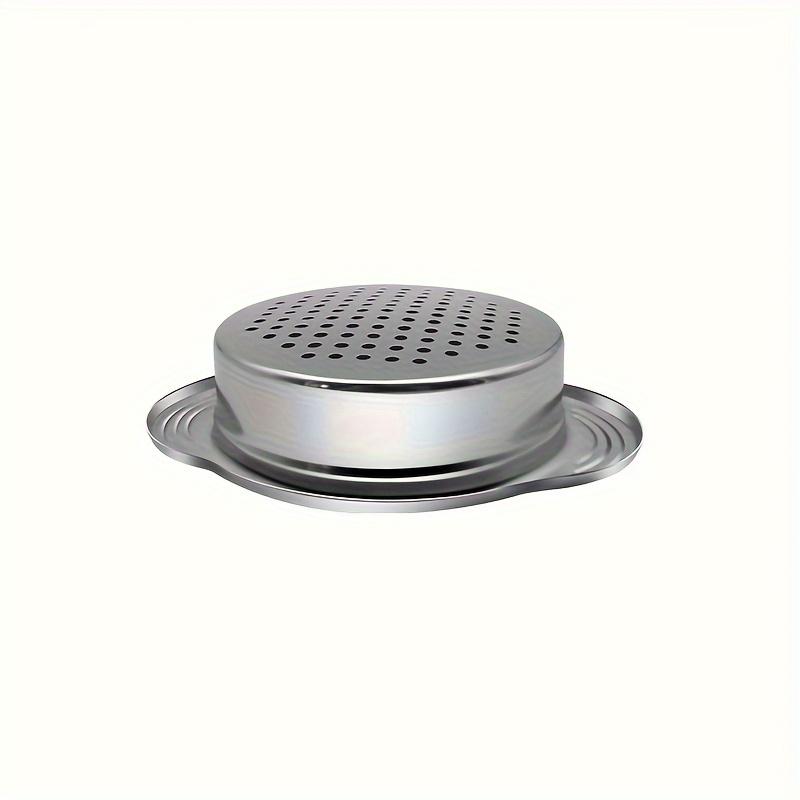 Leeseph 1pc Stainless Steel Food Can Strainer, Tuna Strainer, Sieve Tuna Lid Press Canning Colander, Oil Drainer, Kitchen Tools