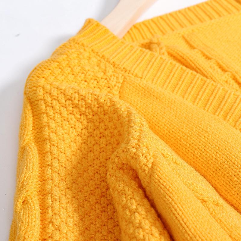 Zhang Yuqi Style Loose Bow Knit Cardigan - Women's Spring Casual Sweater