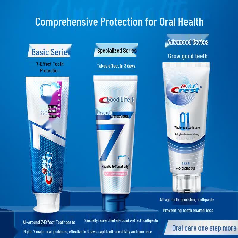 Crest All-in-One 7-Effect Enamel Strengthening Toothpaste