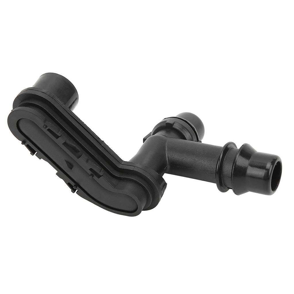 Radiator Coolant Water Hose Connector 17111707817 ABS Black Replacement for E46 3 Series