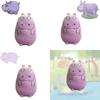 Cute Purple Hippo Plush Toy Pillow For Girls 50cm Soft And Cozy