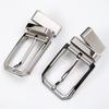 Men's Stainless Steel Double-Sided Rotating Pin Buckle for Perforated Belts