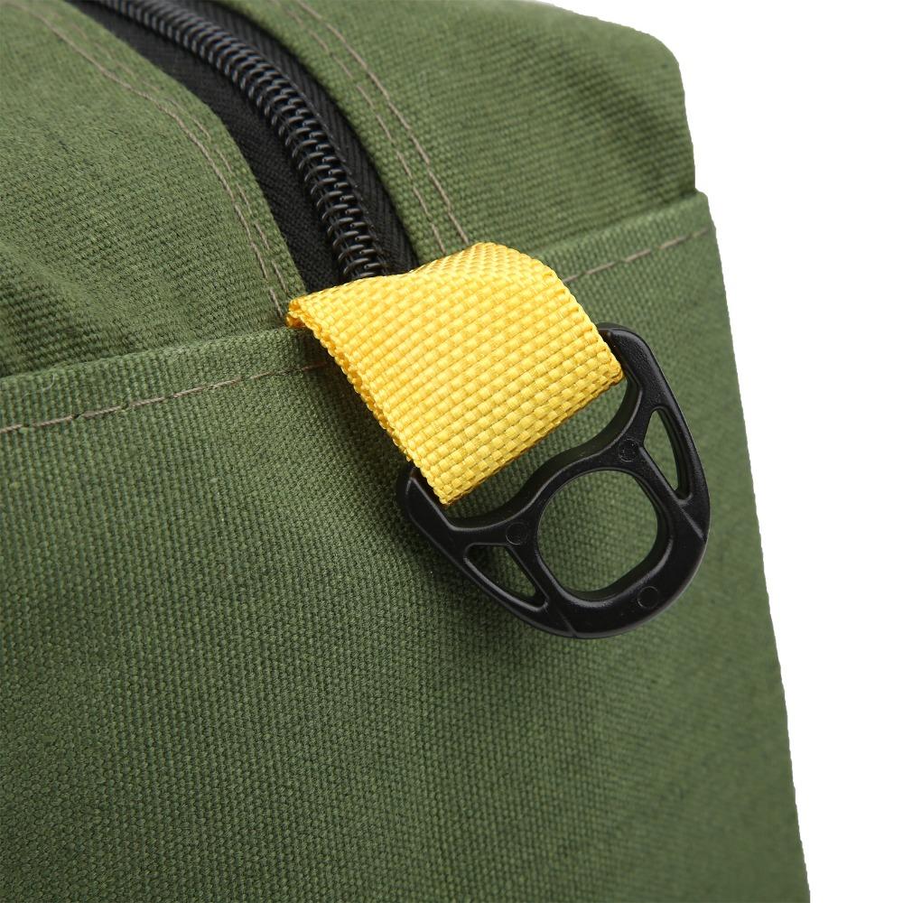 Wide Mouth Tool Bag Waterproof Storage Tote Multi-Purpose Tool Organizer Bag For Electricians
