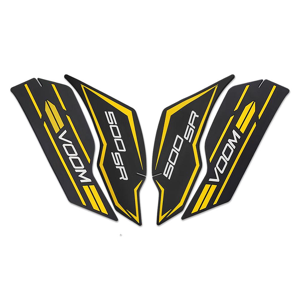 2024 CFMOTO 500SR Anti-slip & Wear-resistant Fuel Tank Body Protection Fishbone Sticker