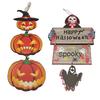 Halloween Opknoping Teken Voordeur Plaque Ambachten Veranda Outdoor Party