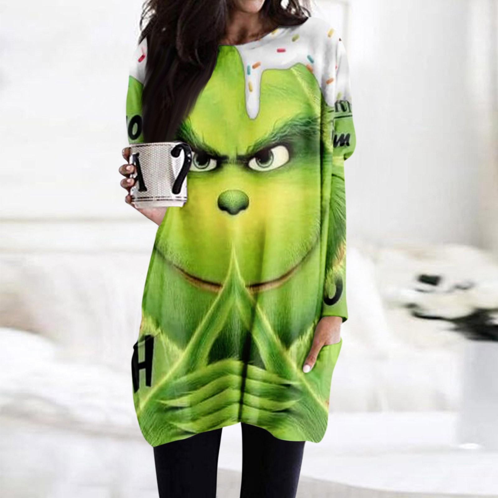 

Женская футболка и весенне-осенние топы с круглым вырезом, длинными рукавами и карманным принтом стандартного кроя S