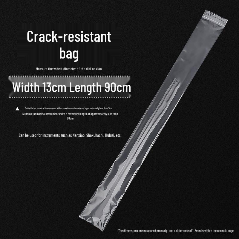 Bamboo Flute Protection Bag: Crack Prevention, Moisture-Proof, Dust-Proof, Suitable for Bamboo Flute and Dizi Musical Instruments.