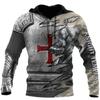 Classic 3D Printed Medieval Clothes Men Hoodies Knights Templar Harajuku Trendy Hooded Sweatshirts Casual Fall Jacket Tracksuits