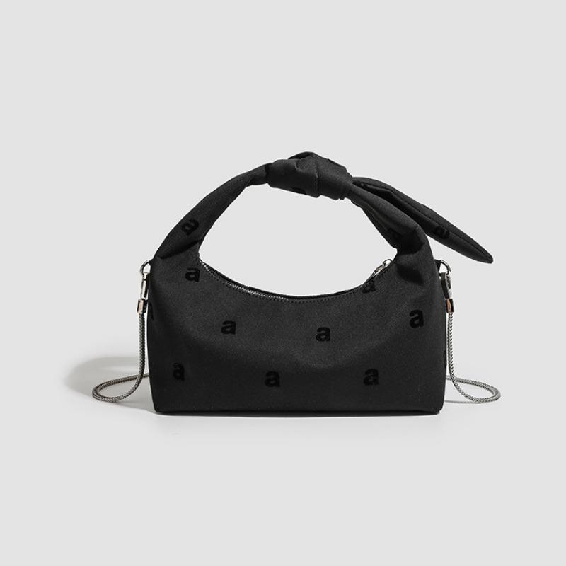 High-end Hand-held Lunch Box for Making Dumplings, Casual Lettered Hand-held Crossbody Bag