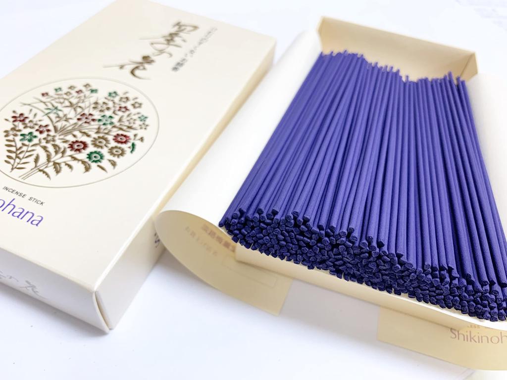 Awaji Low Smoke Seasonal Large Value Floral Flower Umekundo's Incense, Lavender, Flowers, 130g, Pack, Incense, Scent, #115