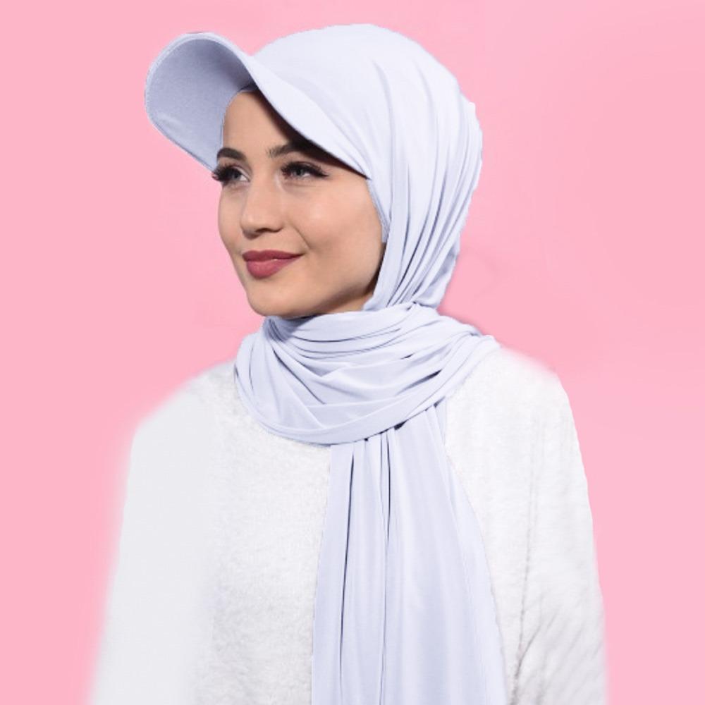 Turban Shawl Design Sun Hat Breathable Headscarf Cap Fashion Turban Hijab  Women