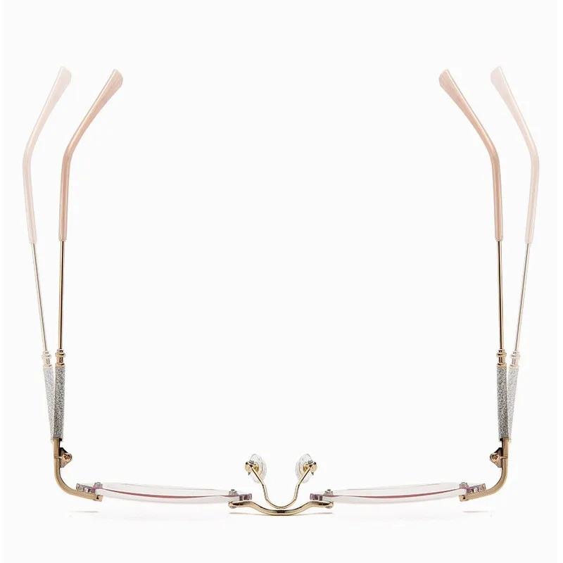 New Trendy Gradient Reading Glasses Men's Women's High Definition Blue Light Blocking Presbyopia Luxury Far Sight Eyeglasses