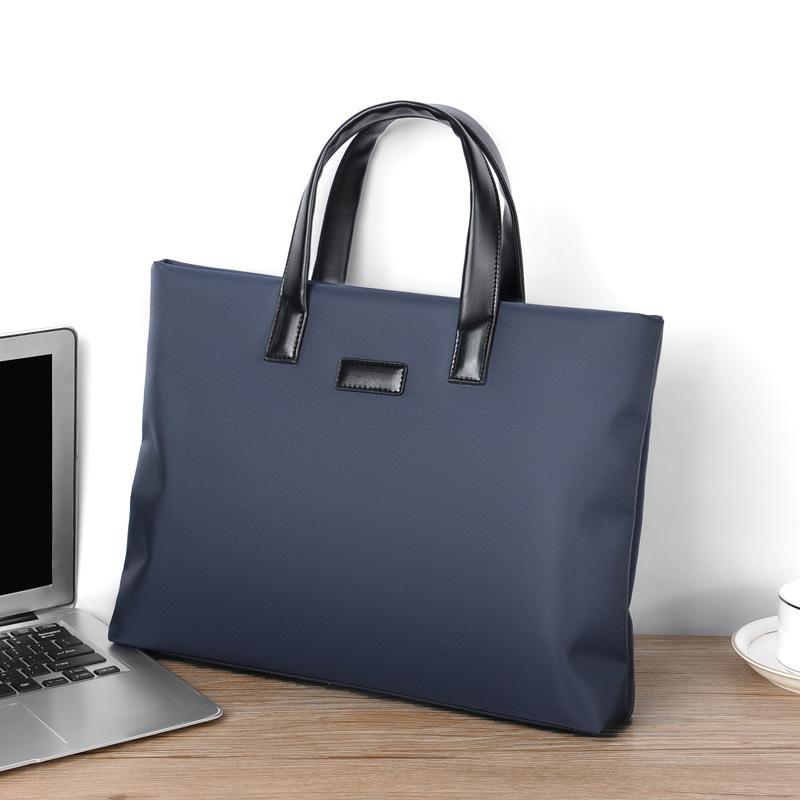 Men's Computer Bag Portable File Bag Large Capacity Business Briefcase Men's Briefcase
