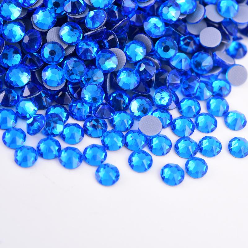 Eight Big And Eight Small Imitation Austrian Glass Hot Glue Bottom Hot Diamond Rhinestone Diy Clothing Accessories