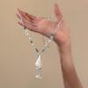 Blue Starfish Beaded Seashell Necklace - Summer Beach Style Clavicle Chain for Women