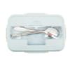 Borsa Pranzo Portatile Bento Box, Contenitore per Alimenti, Stoviglie in Paglia di Grano, Pranzo al Microonde, Bambini Scuola Ufficio