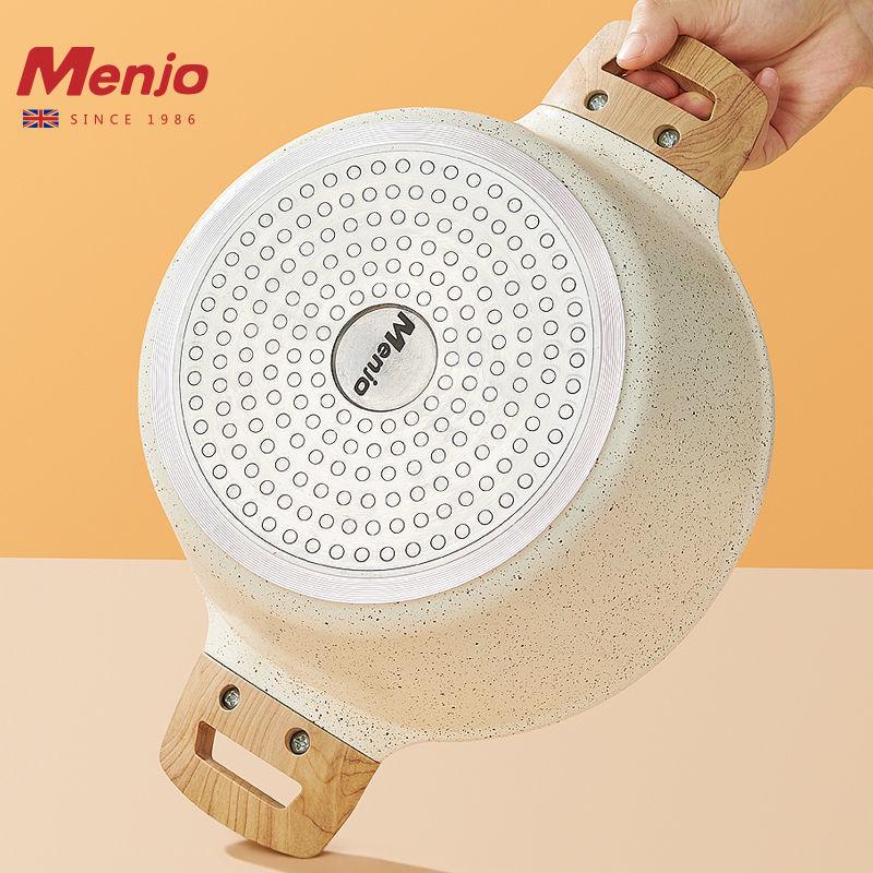 Mingjue Non-stick Maifan Stone Soup & Stew Double-ear Pot for Induction Cookers