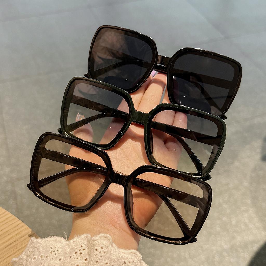 3pcs Oversized Fashion Sunglasses for Women Anti-Glare, Durable PC Frame, Perfect for Beach, Street Style & Music Festivals