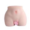 Sexy and realistic human buttocks masturbation device, double hole simulated vagina, male adult sex toy