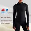 Women's High Neck Long Sleeve Slim Fit Yoga Jacket with Thumbholes