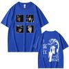 Hot Sale Anime Tomie Junji Ito Manga Horror Gothic T Shirts Men Women Hip Hop Streetwear Oversized T-shirt Breathable and Comfortable Clothes