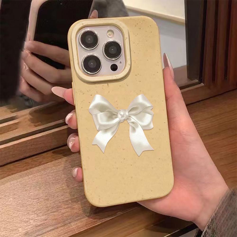 Advanced Bow Phone Case Suitable For IPhone 17 Pro Max Air 16 15 Plus 14 13 12 11 Case Cover Funda For IPhone 16 15 14 Plus Case