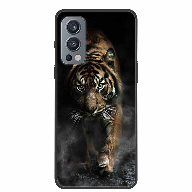 Black Silicone Case For OnePlus Nord 2 5G Phone Case Cover Soft Funda For One Plus OnePlus Nord 2 Back Cover Case 1+Nord 2 Nord2