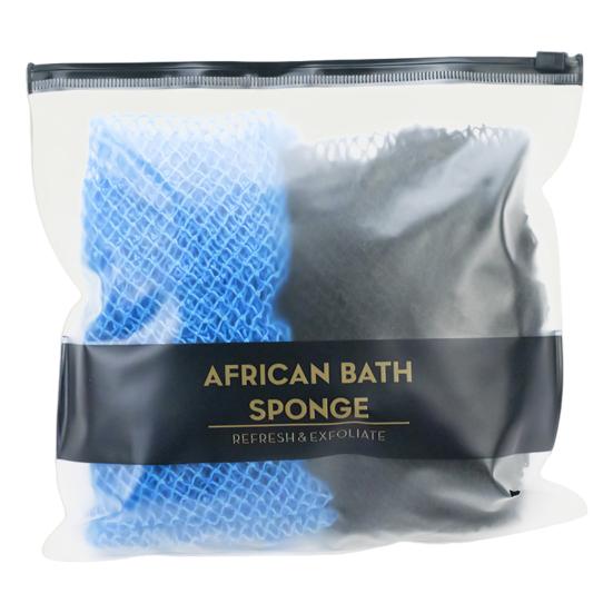 African Shower Net Exfoliating Sponge with Knots Body Scrubber Body Scrub Quick Drying Hygienic Shower Bathing Net