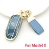 TPU Car Smart Key Case Cover For Tesla Model 3 Model X Model S Model Y Bag Protector Fob Band Shell Holder Keychain Accessories
