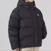 Nike Unifarben Winddicht Warm Kurz Kapuzen Sport Pufferjacke Damen Jacken Schwarz FD8291-010