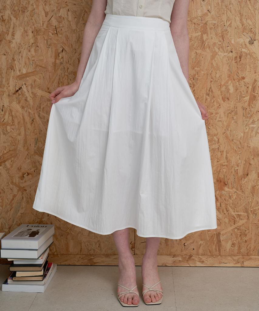 Peullobeu Half Flare Skirt_Wt