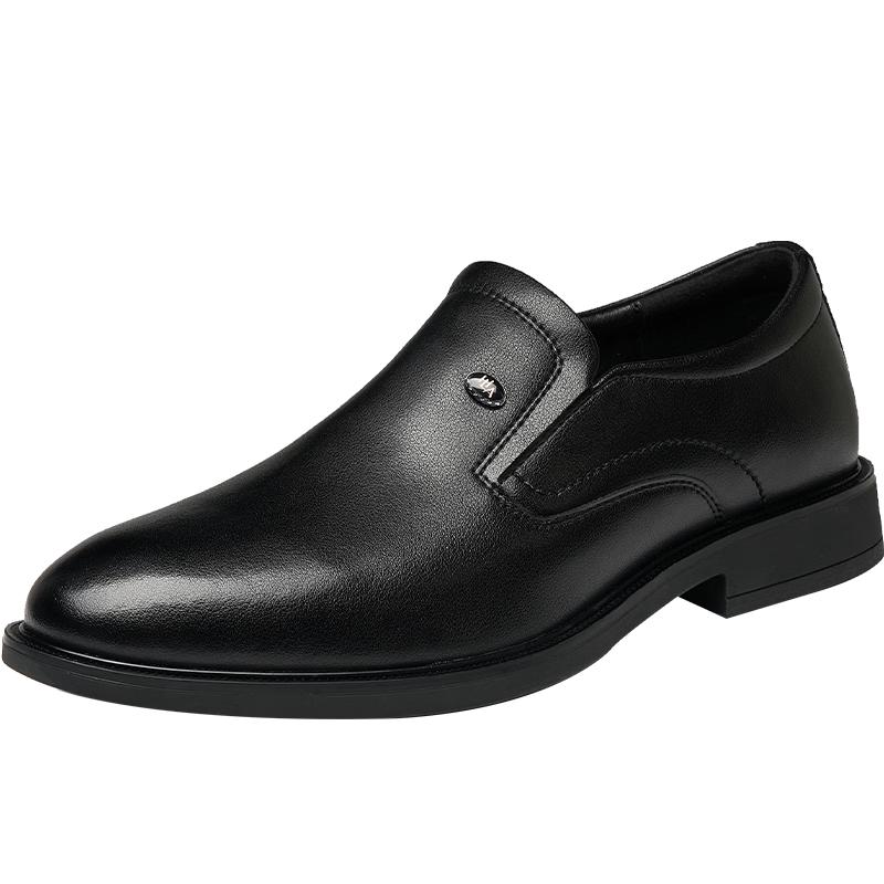 HLA Men s Slip-On Business Leather Shoes 41