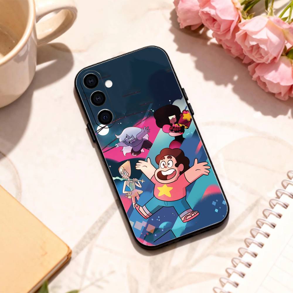 LGBTQ S-Steven U-Universe Phone Case For Samsung Galaxy A73,A72,A71,A70,A53,A52,A51,Others Soft Black Shell