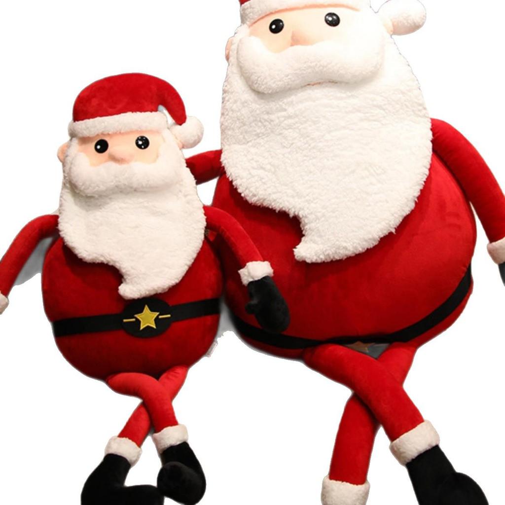 Large Santa Claus Plush Pillow: Christmas Gift & Living Room Decoration for Girls & Children