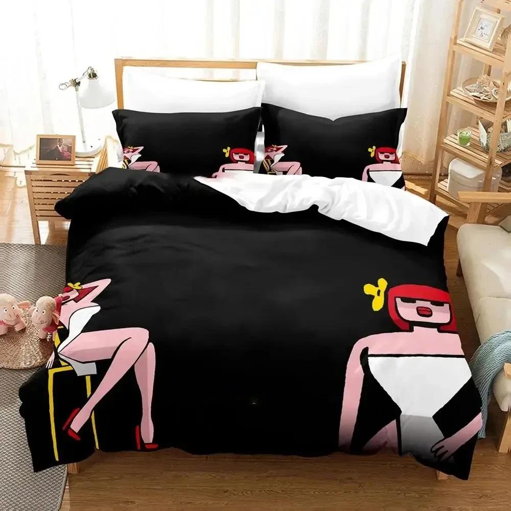 

Comforter Anime Game Detective Case Clown Bot Bedding Set Bed Set Comforter King Queen Size Boys Adult Comforter (quilt)-EU Single(135*200cm)3pcs