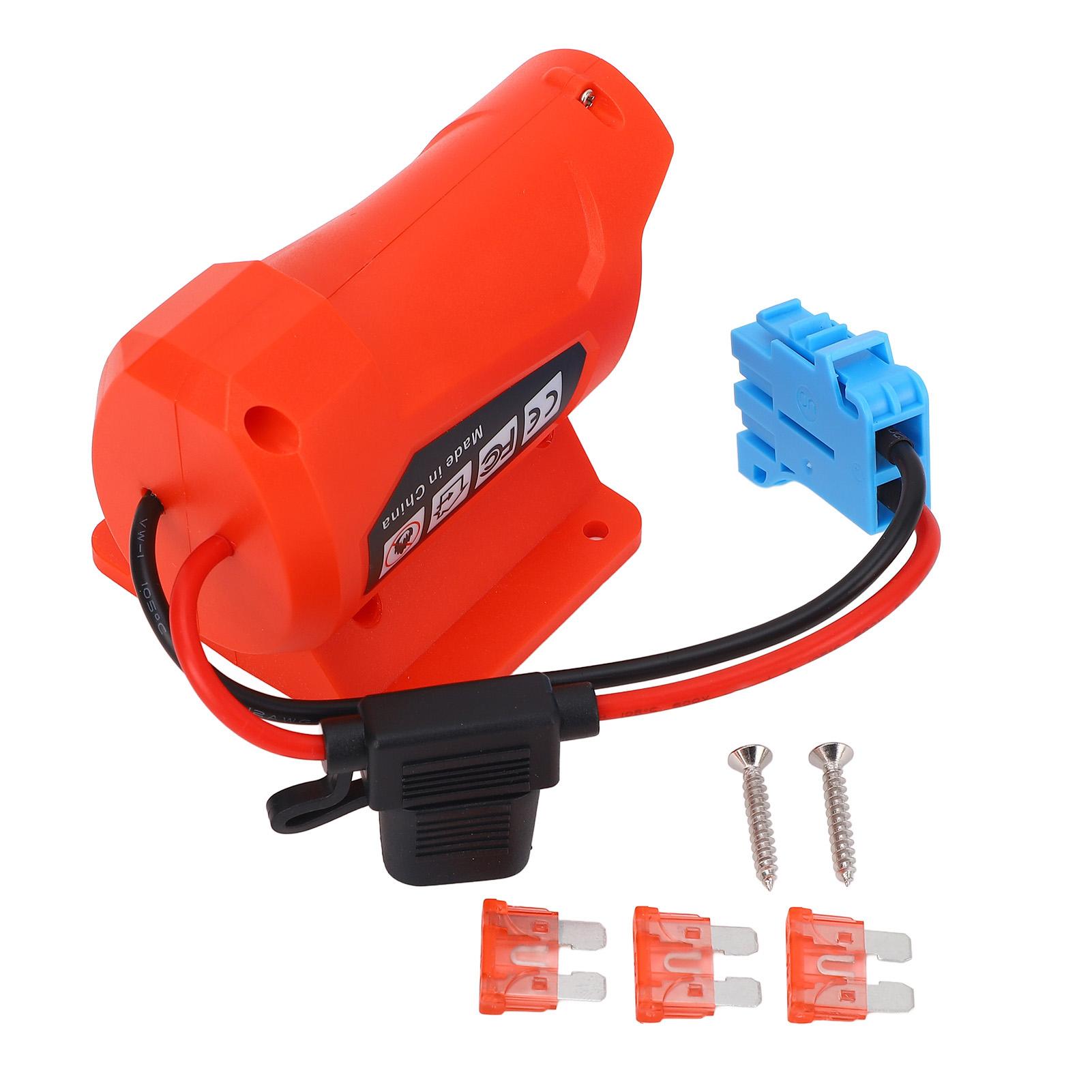 

Children Riding Toys Battery Adapter 18V Battery Adapter for Peg Perego for 48 11 1828 48 11 1811