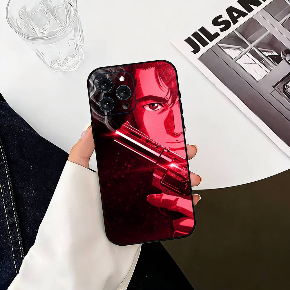 R-Retro City Hunter Comic  Phone Case Silicone Soft For IPhone 17 16 15 14 13 12 11 X XR Plus Pro Max Plus