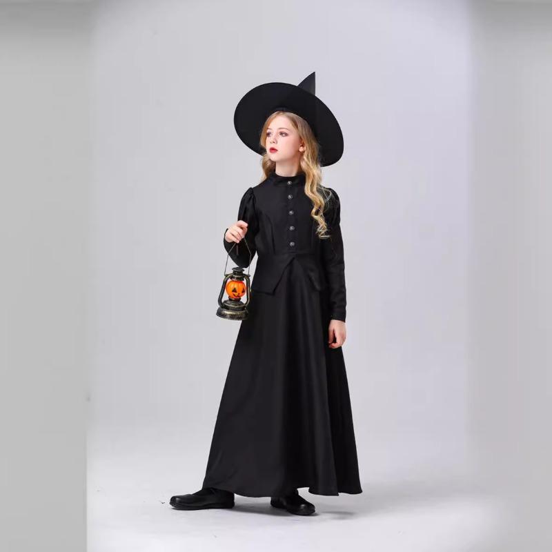 New Halloween Costumes Masquerade Children's Witch Costumes Girls' Witch Costumes