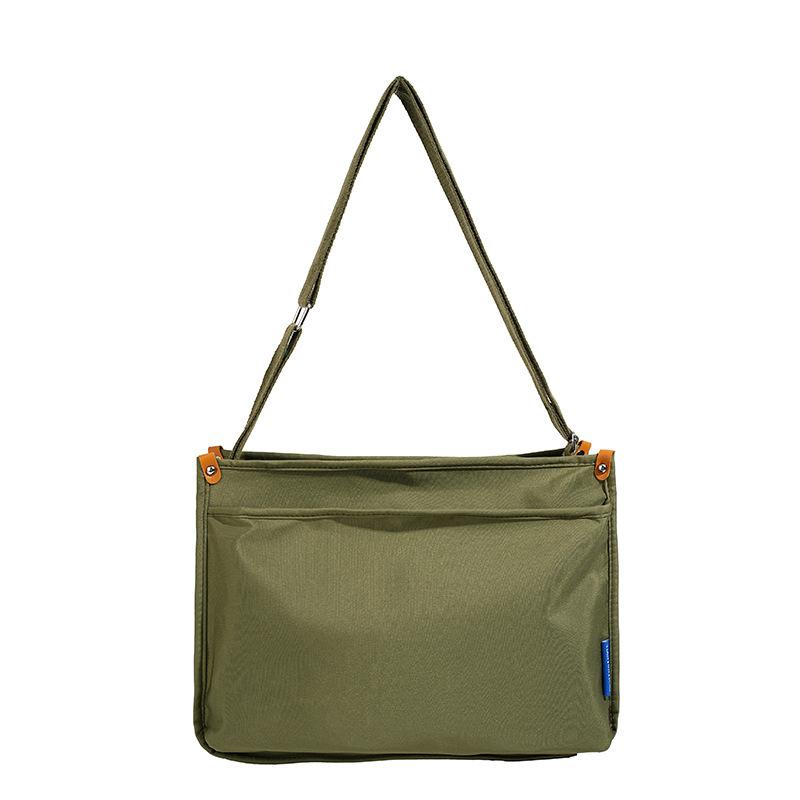 Trend Casual Large-capacity Canvas Bag 2025 New Fashion Versatile Shoulder Bag Simple Niche Temperament Messenger Bag