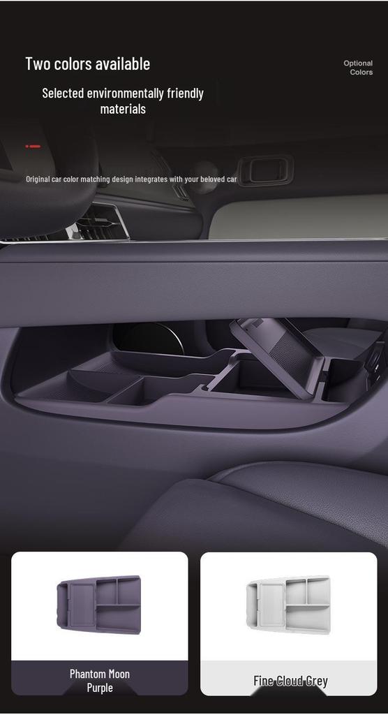 Leapmotor Lafa5 Centre Console Storage: Holds Glasses & More, Fits 26 Models