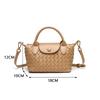 Hot-selling New Hand-woven Longxiang Bag Shoulder Dumpling Bag Commuter Light Luxury Handbag
