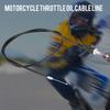 110cm Motorcycle Throttle Oil Cable Stainless Steel Straight Head Throttle Line For Pit Dirt Motor Trail Bike Motocross