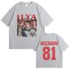 Heated Rivalry Ilya Rozanov Hollanov 81 Tshirt Mens Womens Casual Oversized Streetwear Unisex Fashion Vintage Short Sleeve