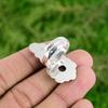 Natural Star Amethyst Sterling Silver Daughter New Stackable Flower Ring Jewelry