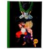 Notebook - Dragon Ball Z - Cell Final Battle - Black - Lights - Simple Line