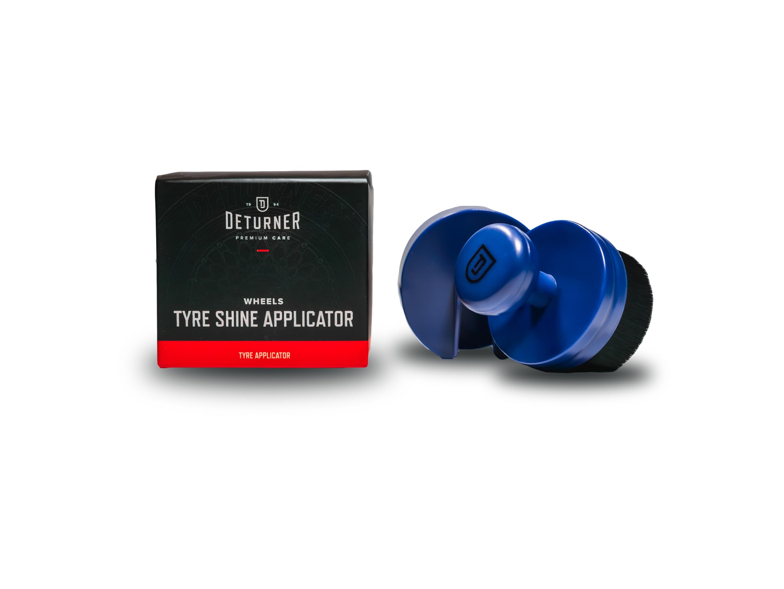 

DETURNER Tire Shine Applicator Brush Type Tire Dressing Applicator Tool | Easy Grip & Palm size