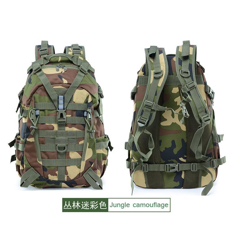1Pc  Tactical Backpack for Men Camping Hiking Backpacks Reflective Outdoor Travel Bags Survival Climbing Rucksack Bag